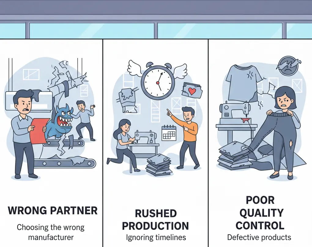 Common Sportswear Manufacturing Mistakes Brands Should Avoid