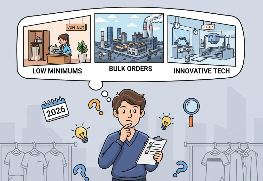 How to Choose the Right Clothing Manufacturer for Your Brand in 2026