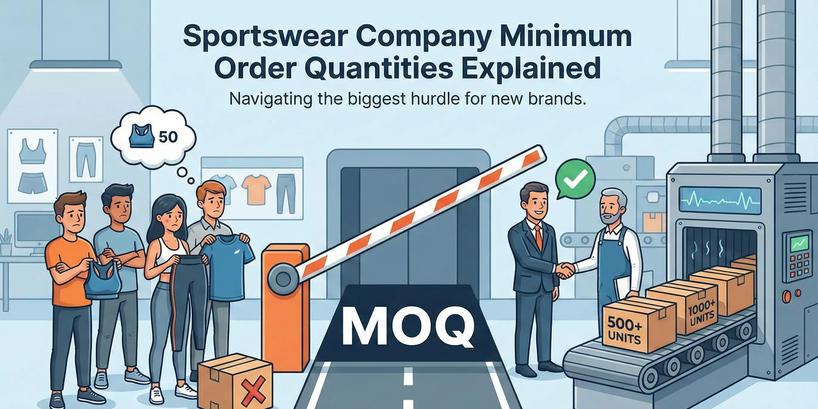 Sportswear Company Minimum Order Quantities Explained